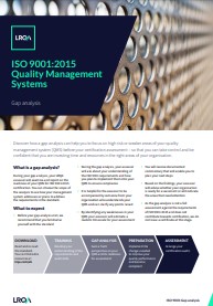 ISO 9001 QMS