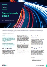 IATF1649 Gap Analysis